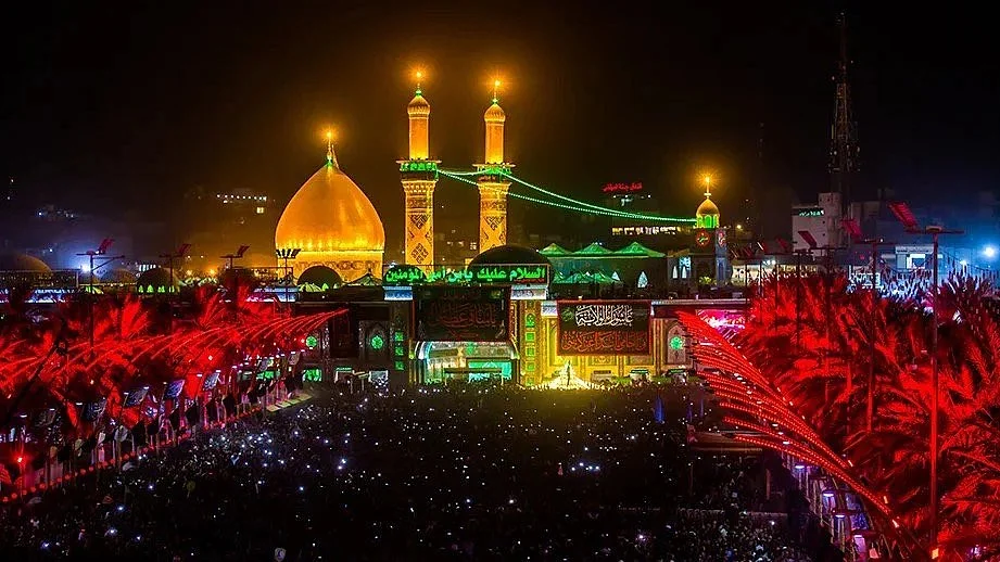 The shrine of Imam Hussein in Karbala