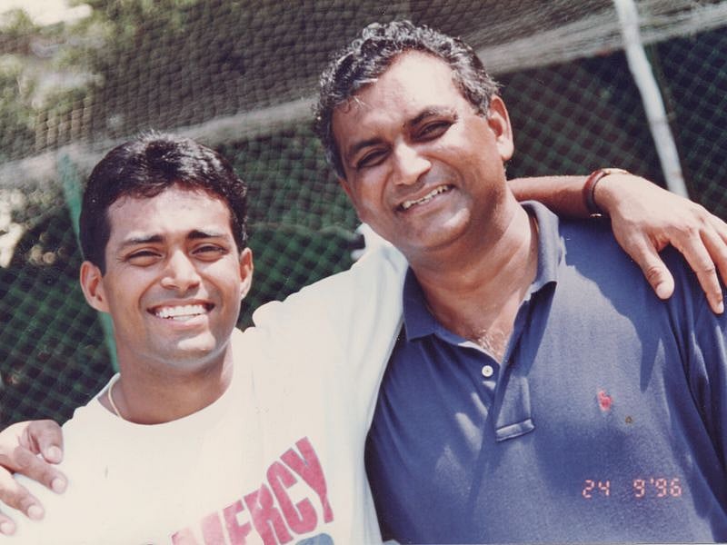 His father's son: a younger Leander, a ‘Doc’  before his signature specs