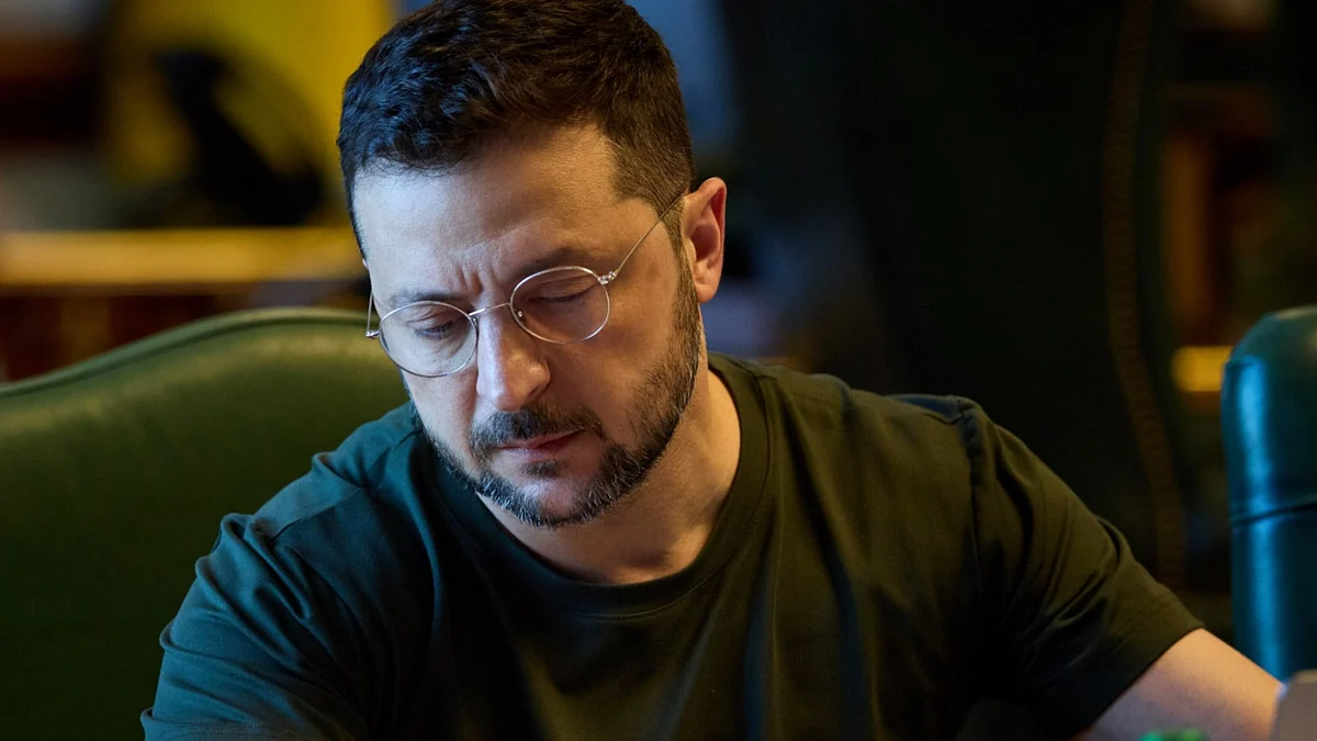 Ukrainian President Volodymyr Zelenskyy