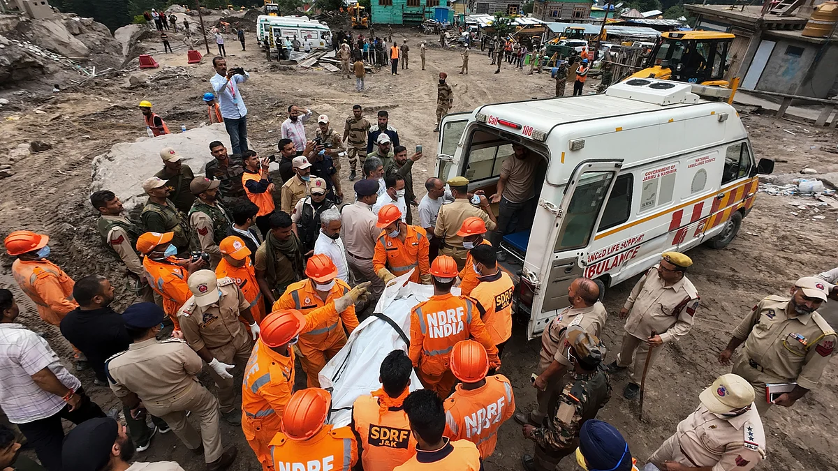 One of the two deceased recovered on 19 August in Kishtwar