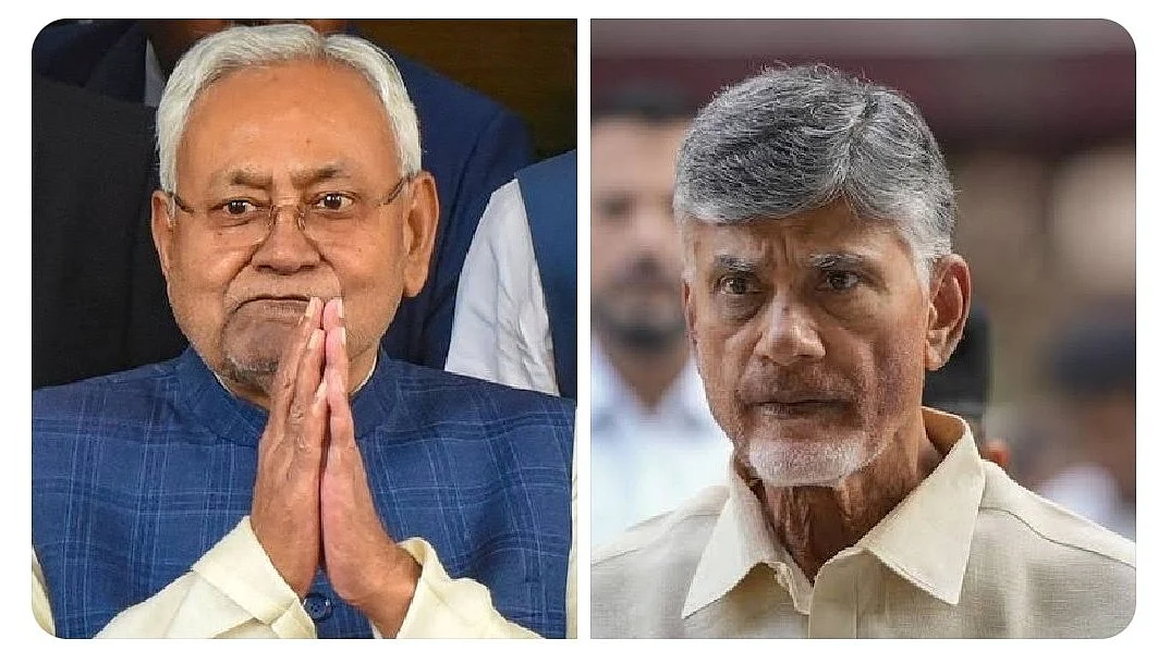 Nitish Kumar and Chandrababu Naidu: Presumably these gentlemen know what they've gotten themselves into
