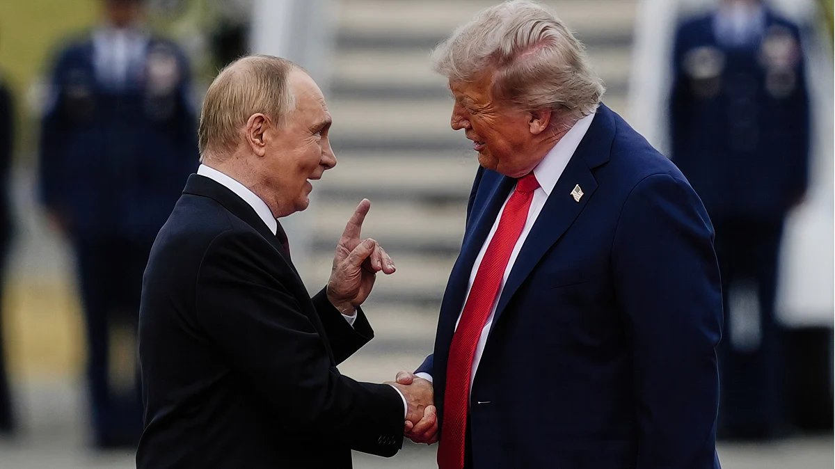 Putin and Trump meet in Alaska, 15 Aug