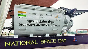 ISRO unveils model of Bharatiya Antariksh Station