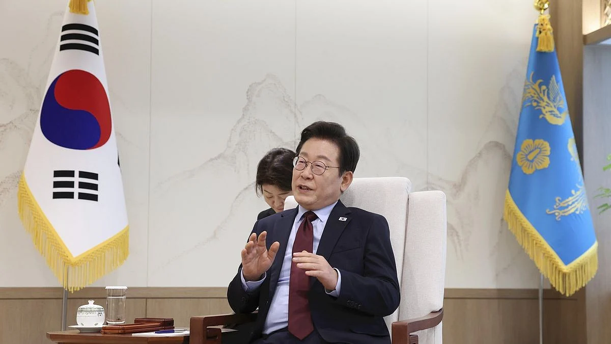 South Korean President Lee Jae Myung (photo courtesy: @The_Japan_News/X)