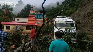 Uttarakhand: Severe flood in Tharali, Chamoli; 2 missing