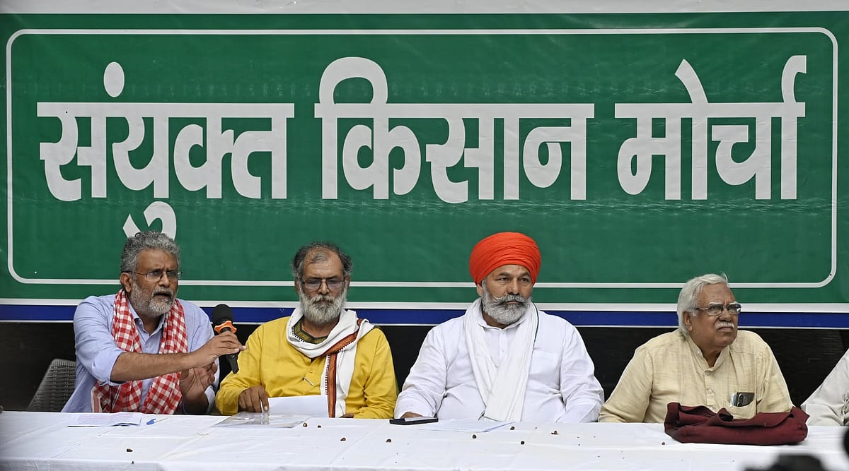 SKM (Political) leaders held a separate media briefing at PCI