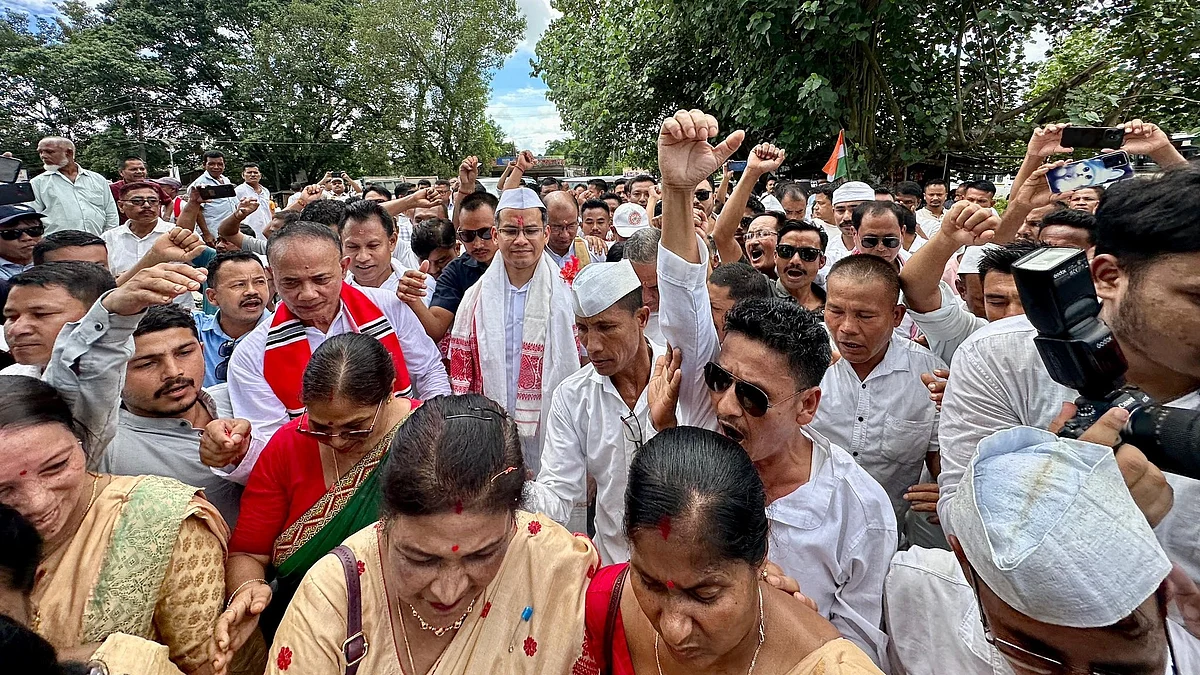 Gaurav Gogoi leads a BLA training and public awareness campaign against 'Vote Chori' fears in Assam