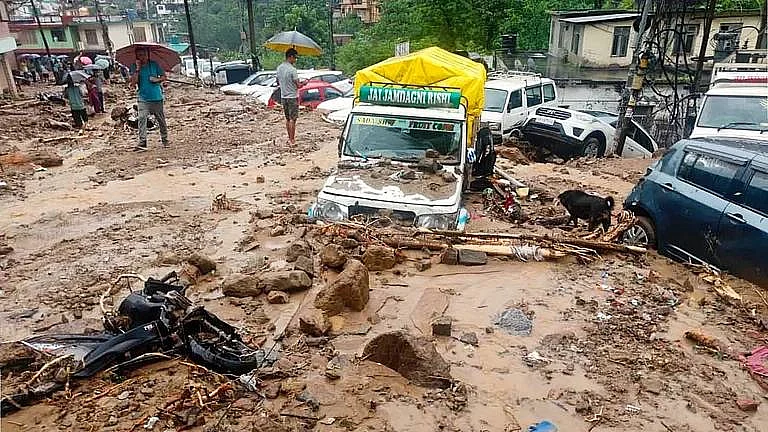 IMD has placed Chamba, Kangra, and Mandi under a red alert.