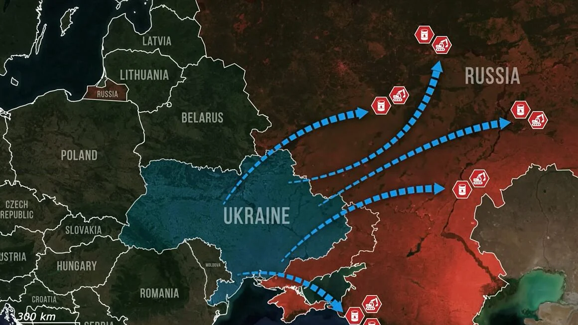 Past targeting of Russia's oil reserves by Ukraine