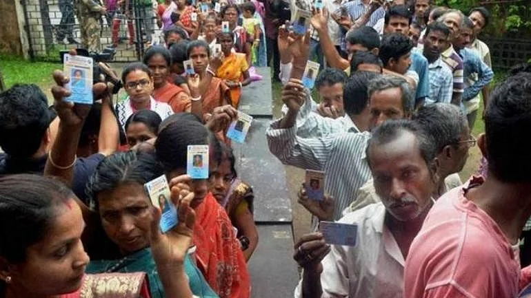 People queuing up to register themselves in the NRC (file photo)