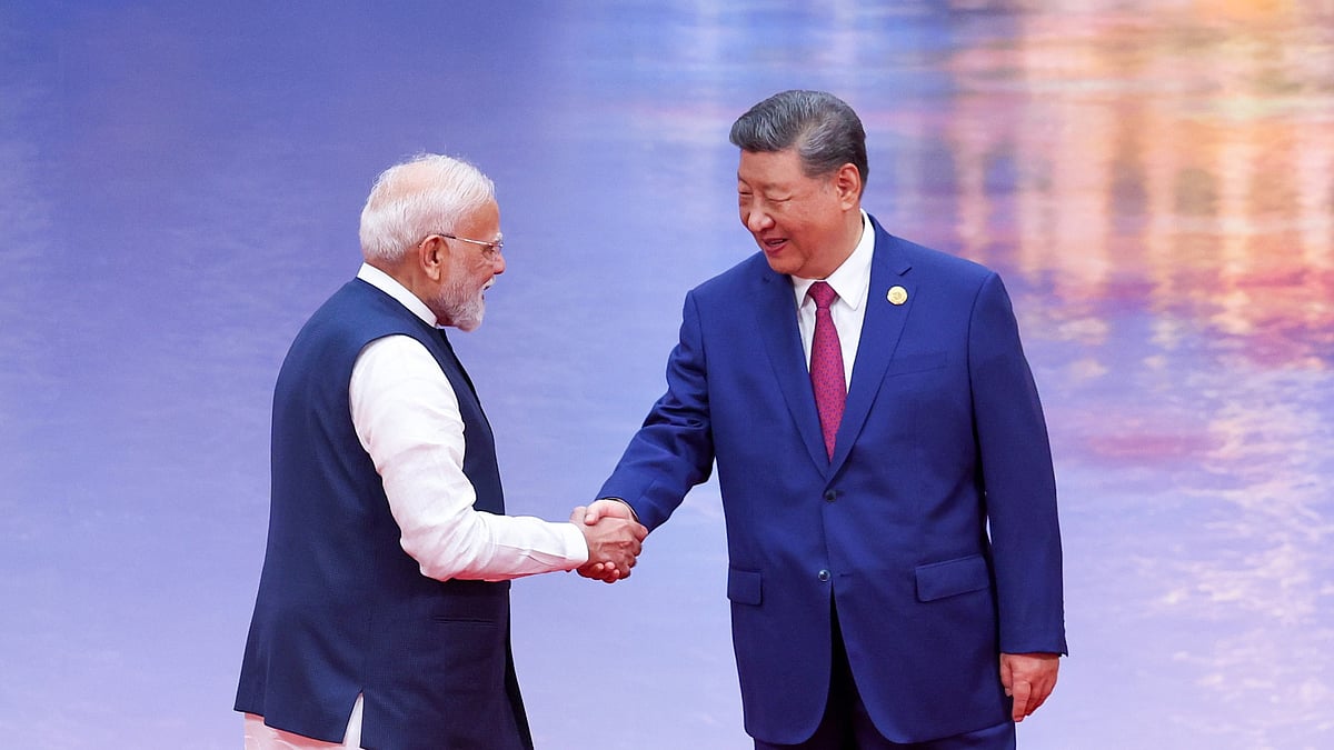 PM Modi with Chinese President Xi Jinping at SCO Summit at Tianjin in China, 31 Aug 2025 