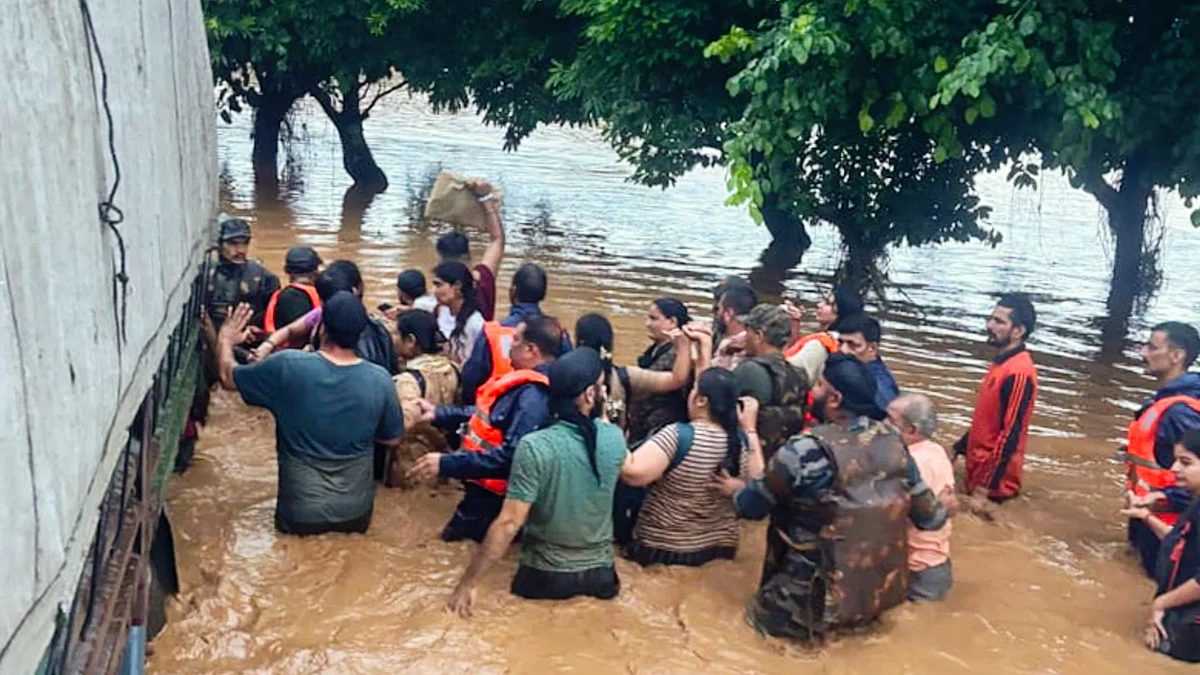 Rescue operation underway in Jammu