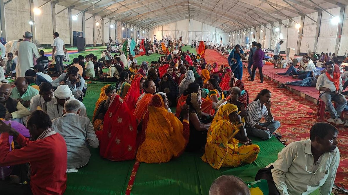 Unity on display: INDIA bloc supporters converge at rally ground