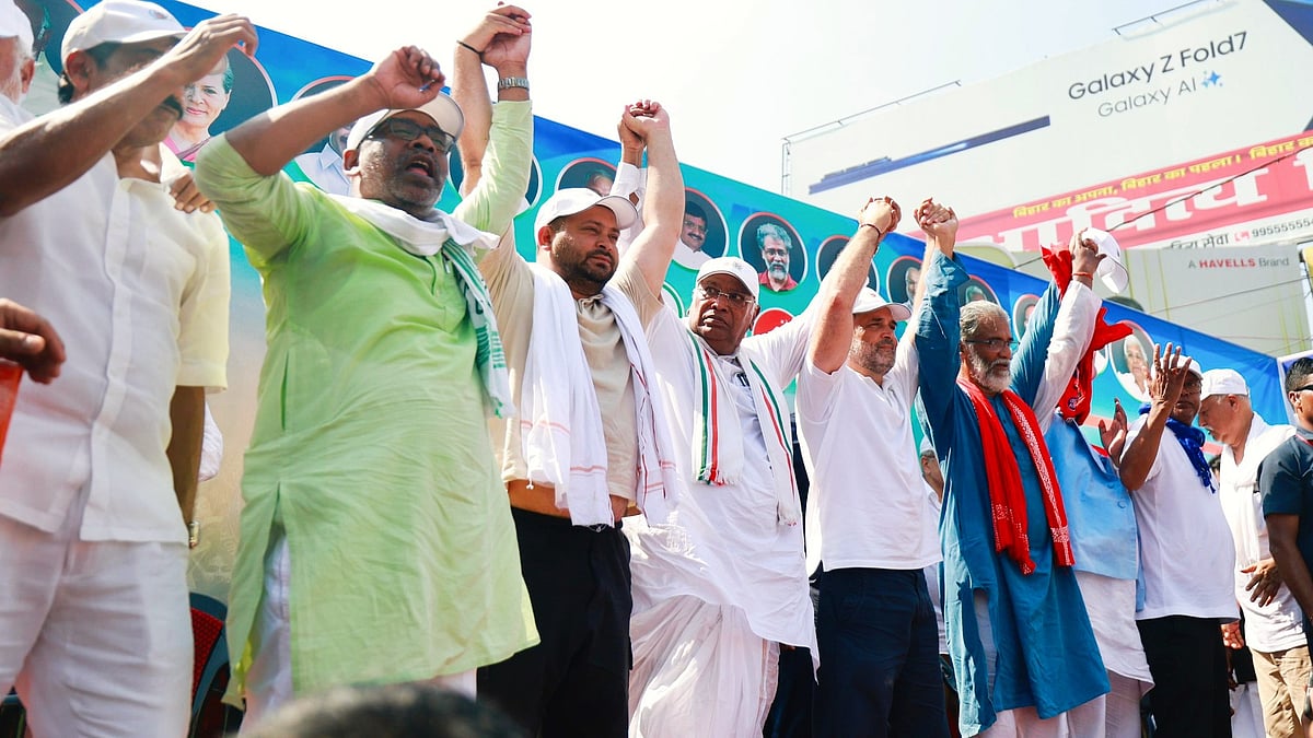 Opposition unity on display at Gandhi Maidan, Patna