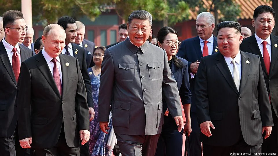 Xi, Putin and Kim join in Beijing