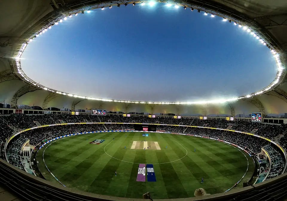 Dubai International Stadium is all set for the Asia Cup