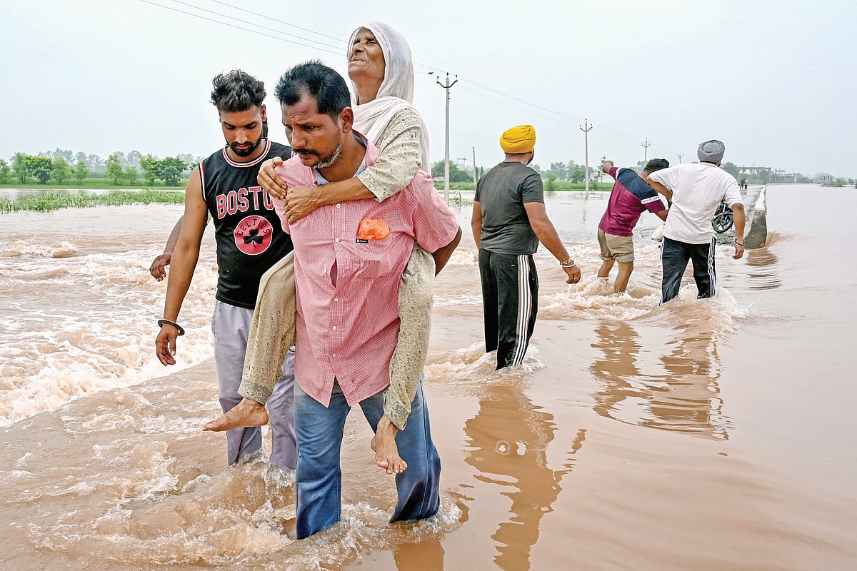 Rescue operations in Punjab