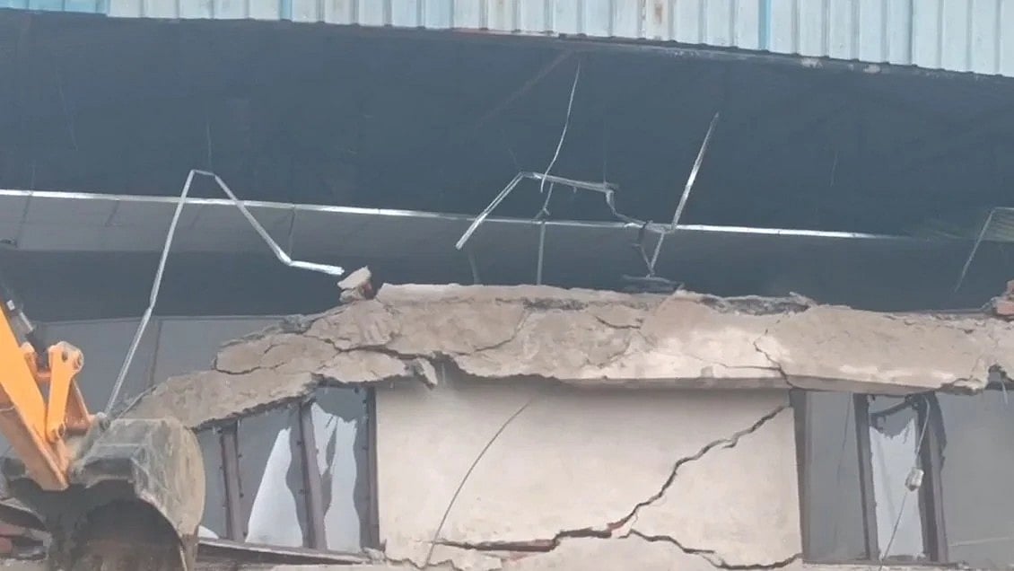 Bulldozer rolls into Shri Ramswaroop University in UP’s Barabanki