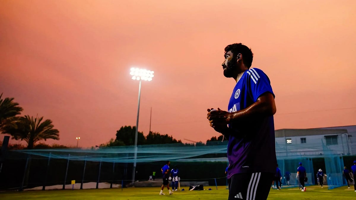 Look who's back: Jasprit Bumrah in practice in Dubai