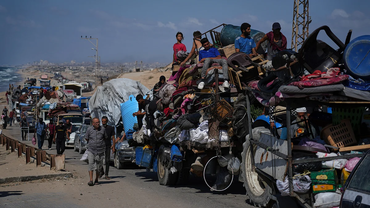 In Palestine, those who can, head out of Gaza City