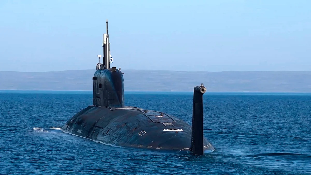 Russian nuclear submarine sets out to sea during joint Zapad 2025 drills with Belarus