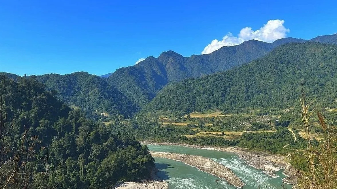 The East Siang valley