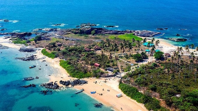 St. Mary’s Island, a serene gem off the coast of Udupi.