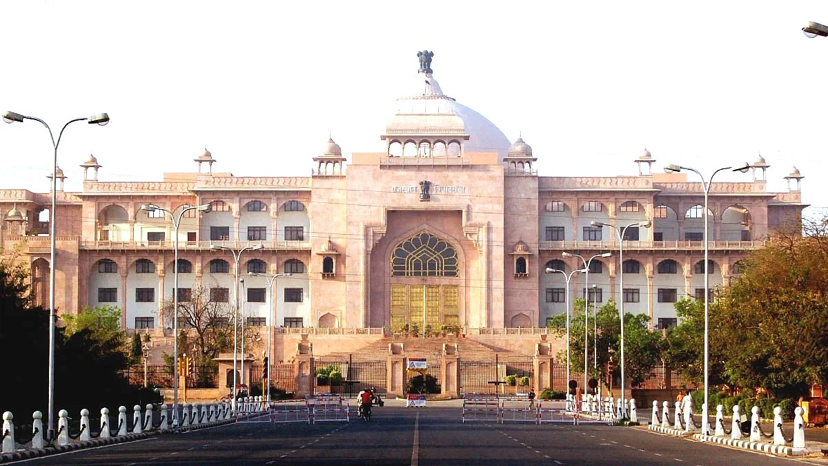 Who got 'spy cameras' installed inside Rajasthan legislative assembly?