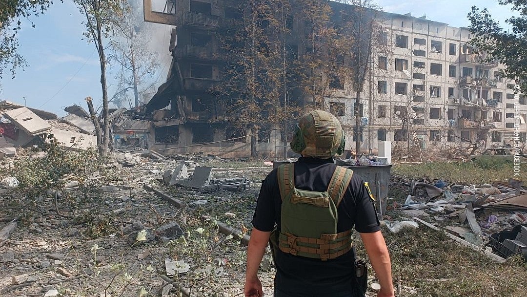 Russia hits Kostiantynivka with bomb, artillery, and drone strikes on 10 September.