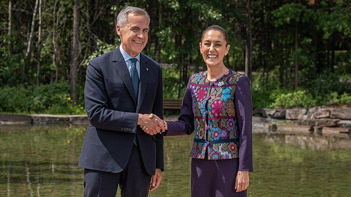 Carney has courted better Canada–Mexico relations since he invited Claudia Sheinbaum to the G7 summit 