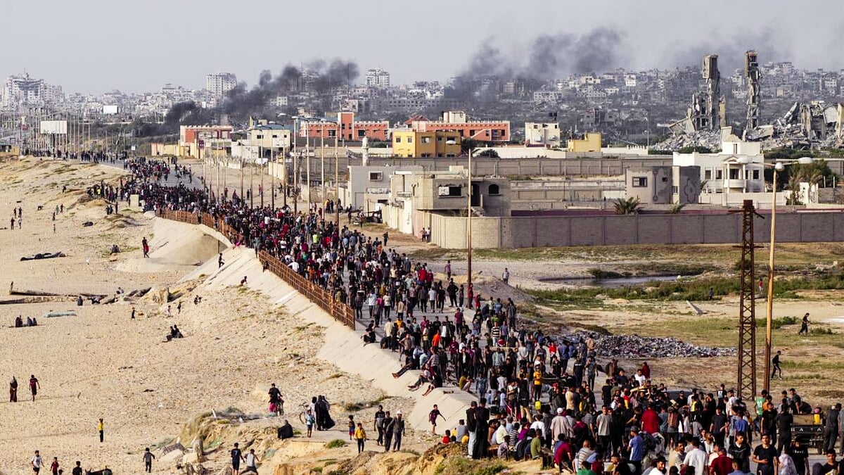 Escape to nowhere: residents of Gaza City
