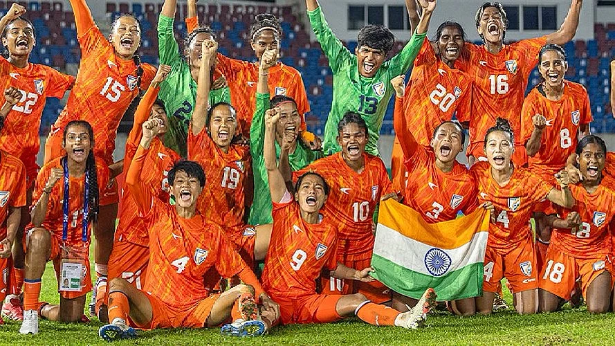 A moment of jubilation for Indian football at last (representative image)