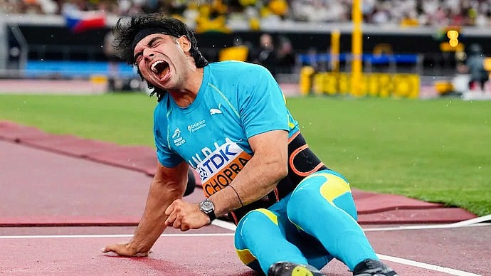 Neeraj Chopra's expression in Tokyo on Thursday says it all