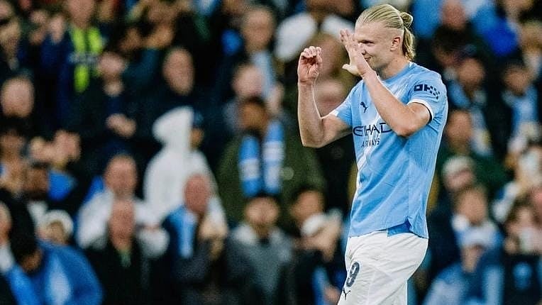 Champions League: Haaland sets record in Man City’s win over Napoli