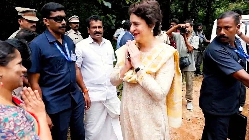 Congress MP Priyanka Gandhi Vadra in Wayanad