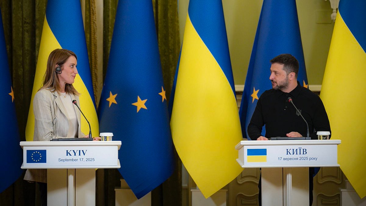 “Defending Ukraine means defending Europe. Helping Ukraine means helping Europe,” says Zelenskyy