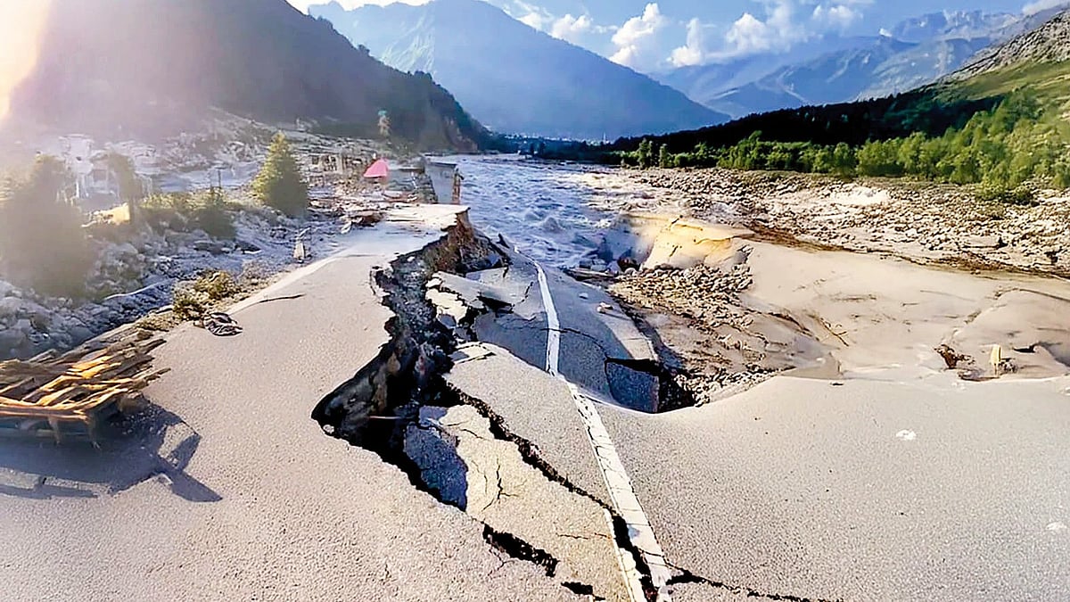 Highways have been caving in all over the Himalayas, and it’s wrong to blame it on ‘nature’s fury’