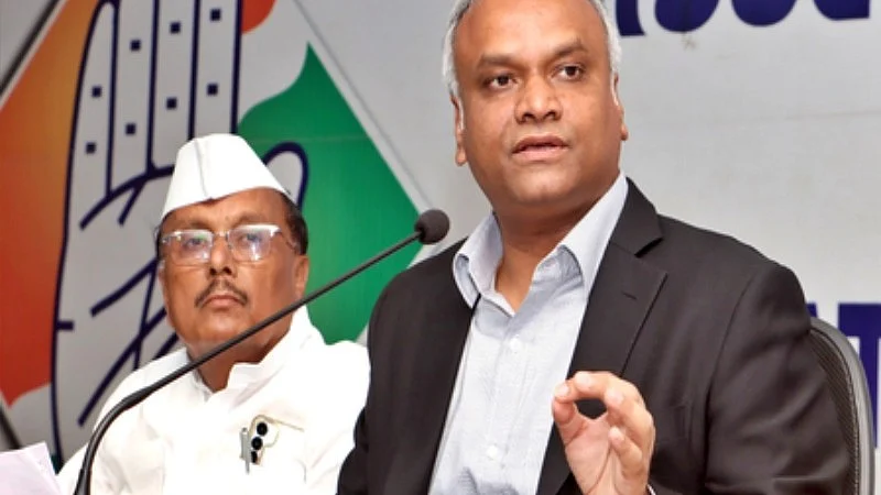 Priyank Kharge addresses press conference in Bengaluru on 19 September