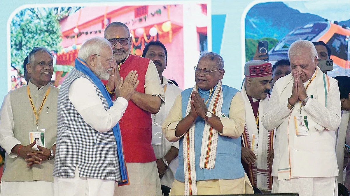 With elections round the corner, Bihar has seen a fair bit of PM Modi, busy keeping small allies happy