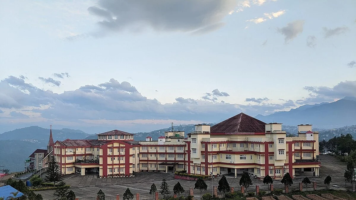 The state secretariat in Kohima