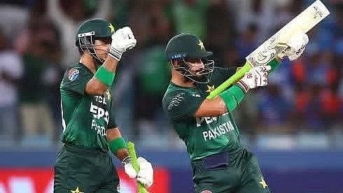 Pakistan opener Shahibzada Farhan's celebration on reaching half-century raises eyebrows