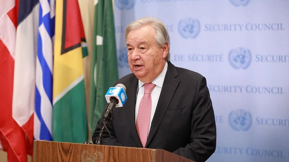 UN secretary-general Antonio Guterres