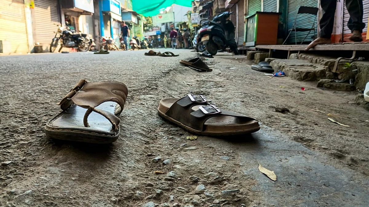 The aftermath of the clash in Bareilly