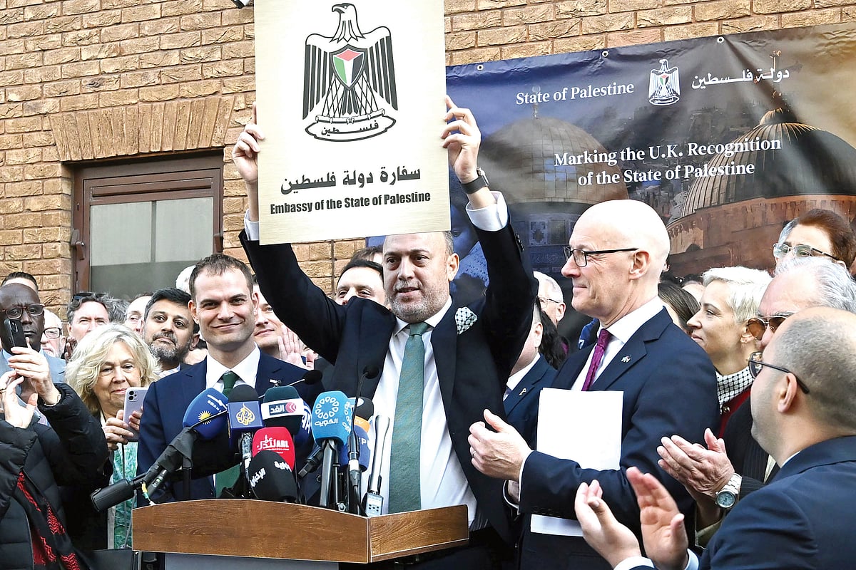 Palestine gets an embassy in the UK