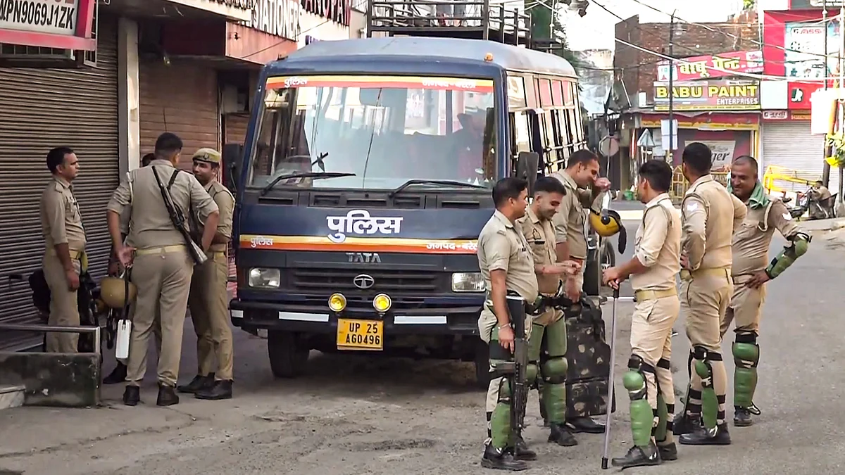 Overnight house-to-house raids were carried out to nab the accused