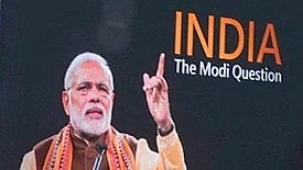 In the light of the Indian government's recent successes, do the BBC questions on Modi take a backseat?