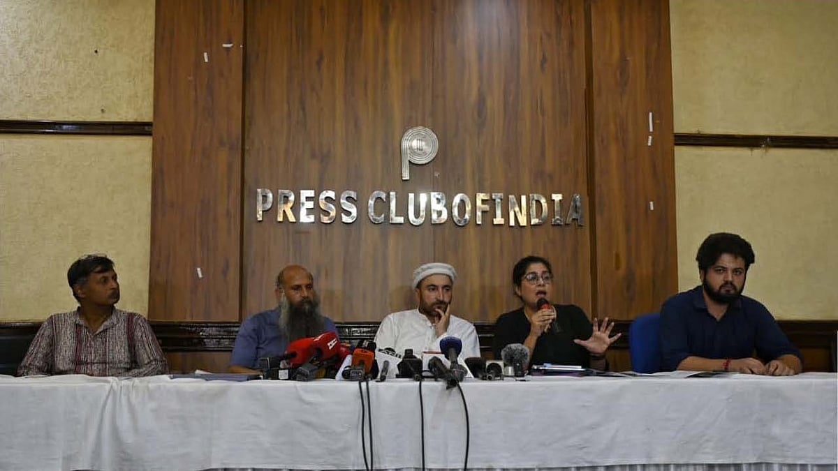 People for Himalaya at a press conference in New Delhi. (Photo: Vipin Kumar)