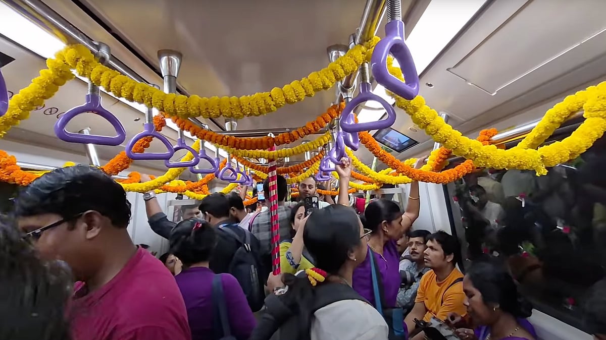 Kolkata Metro ready for max Durga Pujo passengers