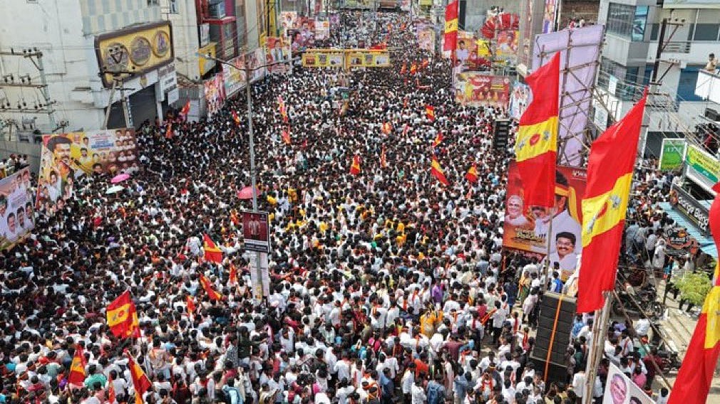 Photo from the Vijay rally at Karur