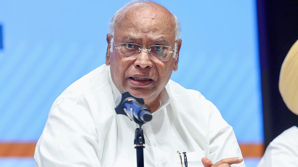 Congress president Mallikarjun Kharge